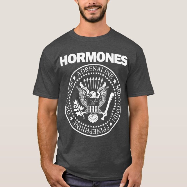 HORMONES HORMONES retro T-Shirt (Front)