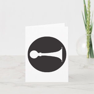 Horn Icon Card