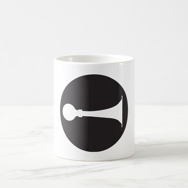 Horn Icon Coffee Mug (Creator Uploaded)