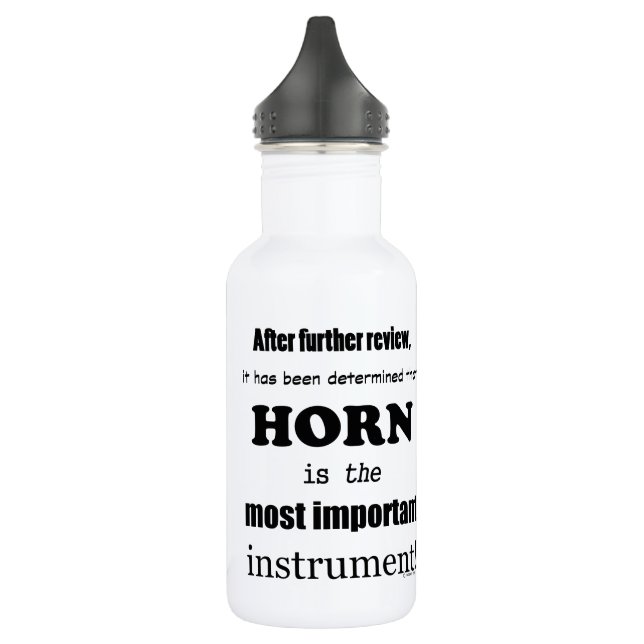Horn Most Important Instrument 532 Ml Water Bottle (Left)