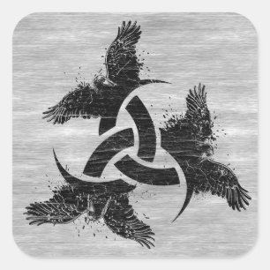 Horn of Odin Square Sticker