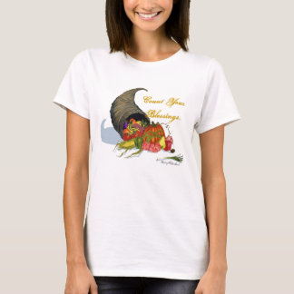 Horn of Plenty, Count Your Blessings... T-Shirt