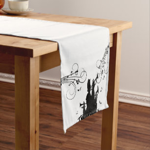 Horn Section Trumpet Jazz Music Medium Table Runner