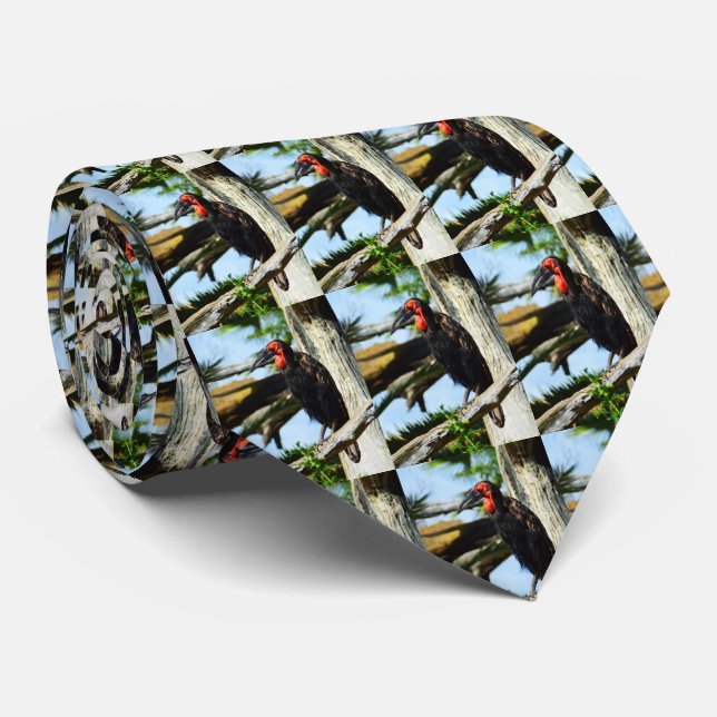 Hornbills Tie (Rolled)