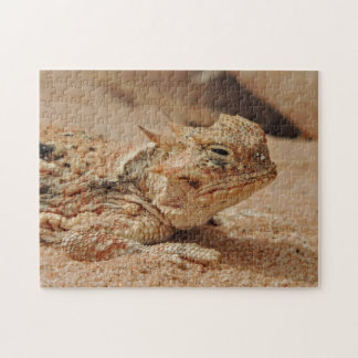 Horned lizard jigsaw puzzle