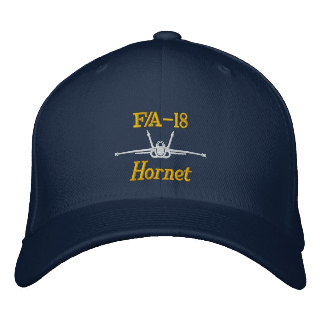 Hornet Wool FLEX FIT Golf Hat (Front)