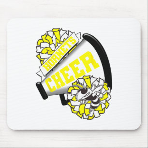 Hornets Cheer Back To School Cheerleading Spirit Y Mouse Pad