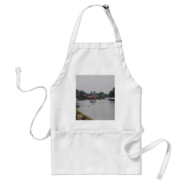 Horning On The River Bure Standard Apron (Front)