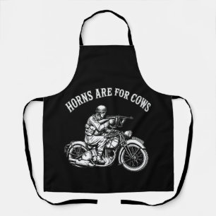 Horns Are For Cows Apron