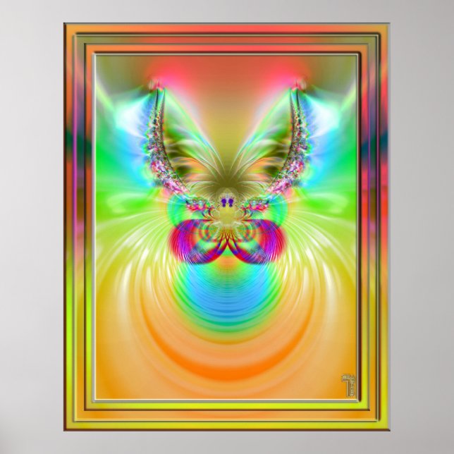 Horns of Hathor Variation 2  Art Print (Front)