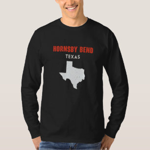 Hornsby Bend Texas USA State America Travel Texas T-Shirt