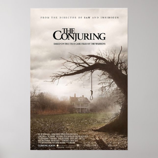 Horor Movies The Conjuring And Valak Poster (Front)