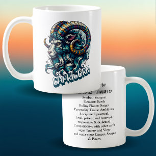 Horoscope Astrological Sign Capricorn Coffee Mug