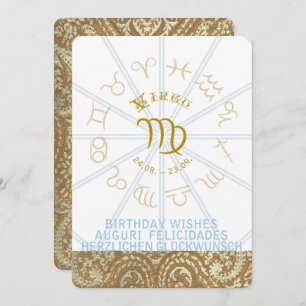 HOROSCOPE ~ Birthday Invite - Virgo