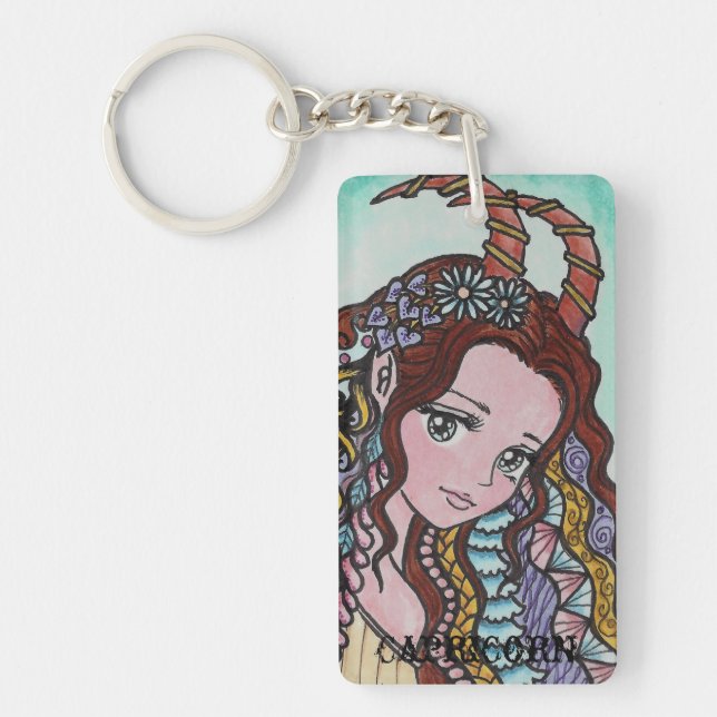 horoscope Capricorn key chain (Front)