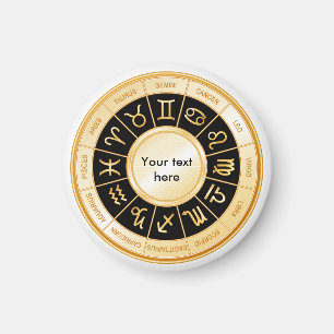 Horoscope Mandala Magnet