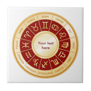 Horoscope Mandala Tile