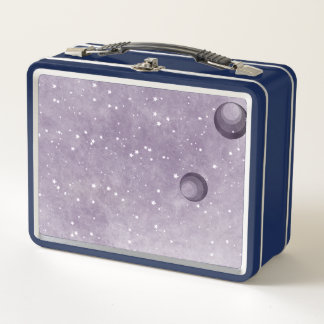 Horoscope Nightscape Metal Lunch Box