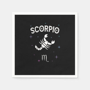Horoscope Scorpio Symbol Zodiac Sign Costume Napkin