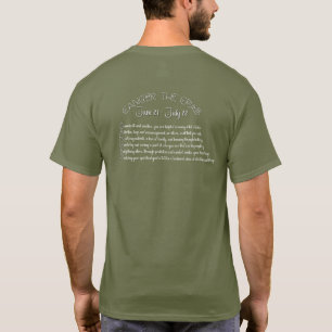 Horoscope Sign Army Green T-Shirt – Cancer