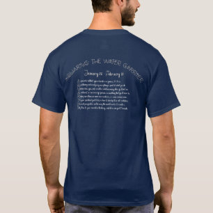 Horoscope Sign Navy Blue T-Shirt – Aquarius