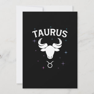 Horoscope Taurus Symbol Zodiac Sign Costume Invitation