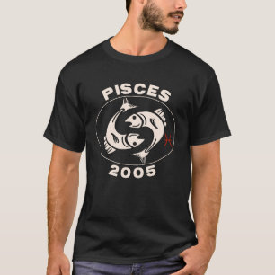 Horoscope Zodiac Sign Fish Pisces 2005 T-Shirt