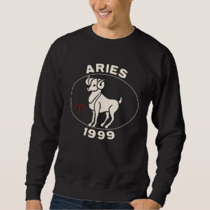 Horoscope Zodiac Sign Ram Aries 1999 Sweatshirt