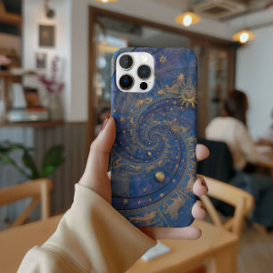 Horoscopic Celestial Pattern iPhone 15 Pro Max Case