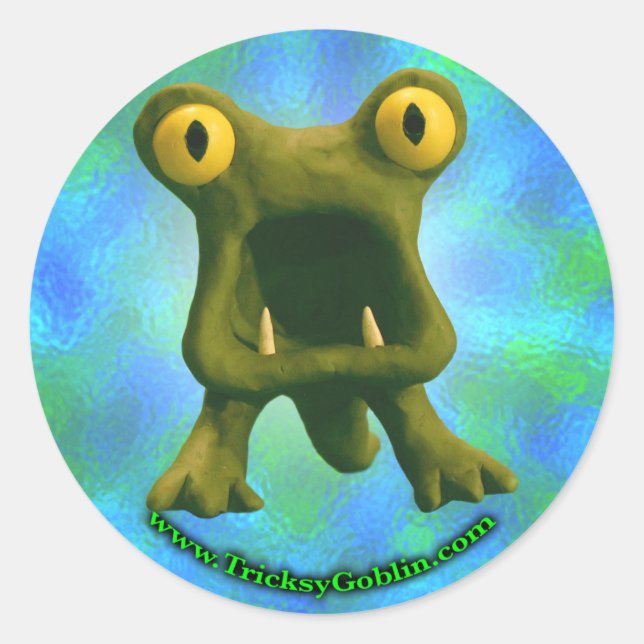 Horrible Monster Sticker (Front)