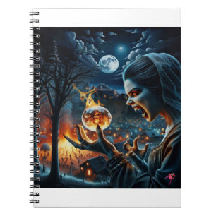 Horrible night & witch notebook