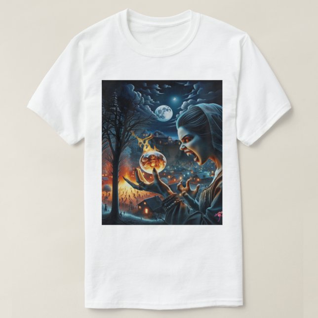 Horrible night & witch  T-Shirt (Design Front)