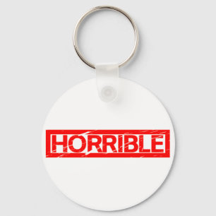 Horrible Stamp Key Ring