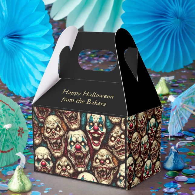 Horrifying Clowns Halloween Party  Favour Box (Party)