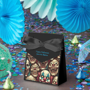 Horrifying Clowns Halloween Party  Favour Box