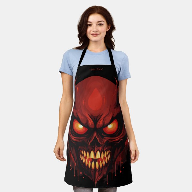 Horrifying Hollow Apron (Worn)