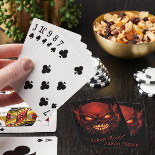 Horrifying Hollow Playing Cards