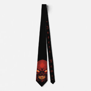 Horrifying Hollow Tie