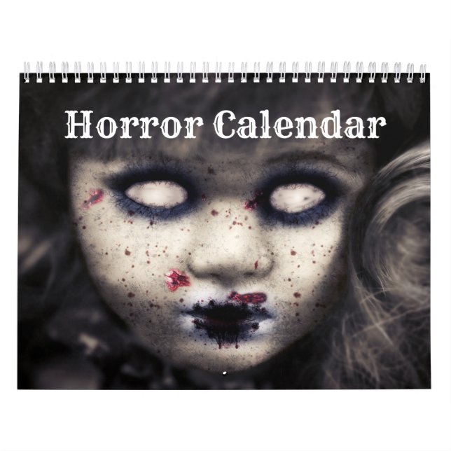 Horror 2026 calendar (Cover)