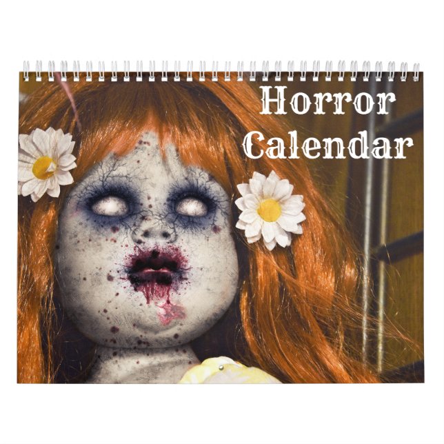 Horror 2026 calendar (Cover)