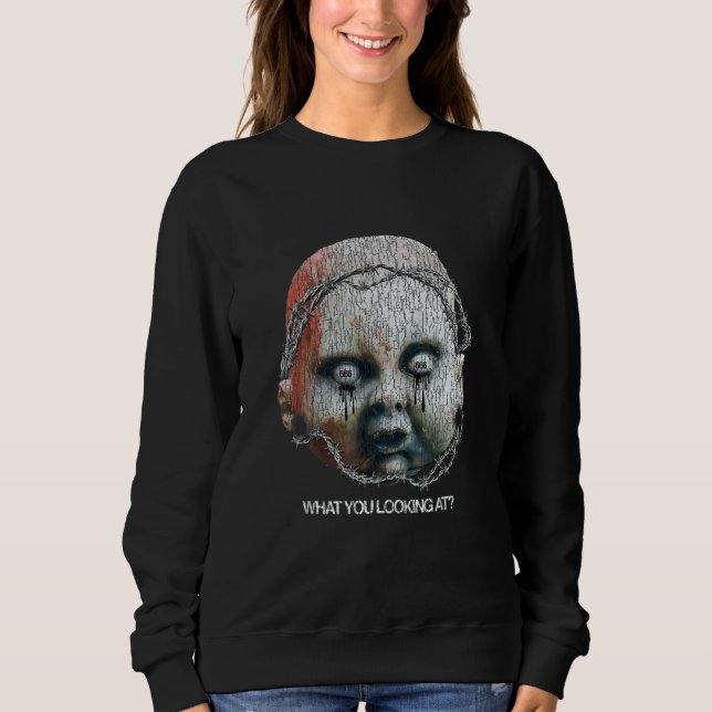 Horror Aesthetic Graphic Sweatshirt (Front)