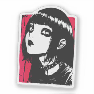 Horror anime girl