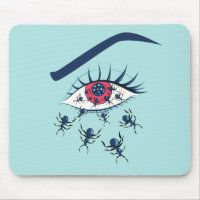 Horror Art Creepy Crawling Insects Eye