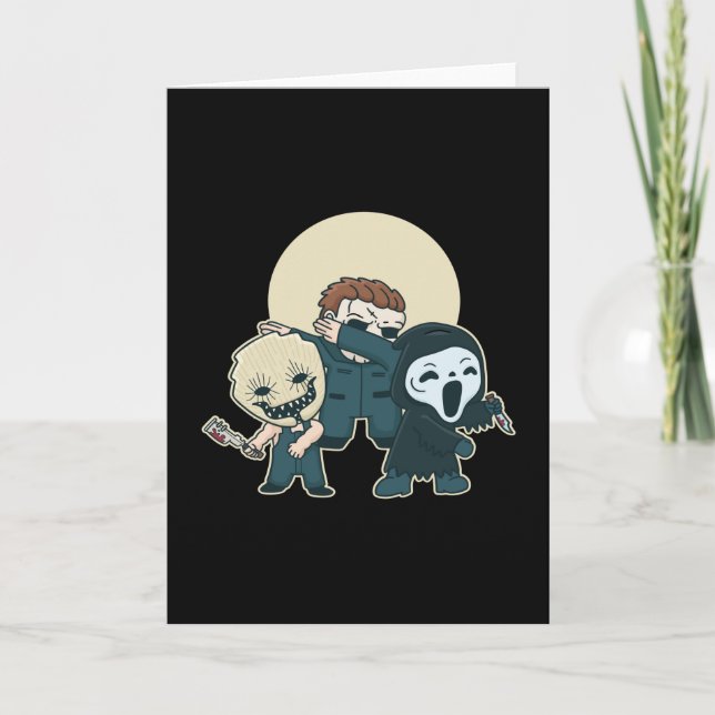 HORROR CHARACTERS CARD (Front)