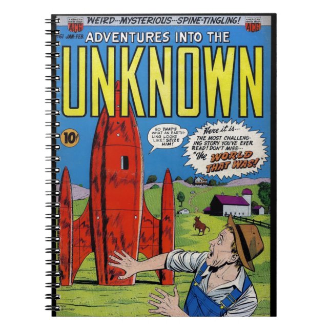 Horror Comics: Into the Unknown 61. Notebook (Front)