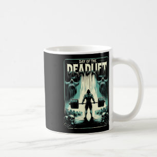 Horror Deadlift Workout Training Bodybuilder Coffee Mug