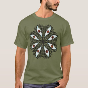 Horror Evil Eyes Weird Trippy T-Shirt