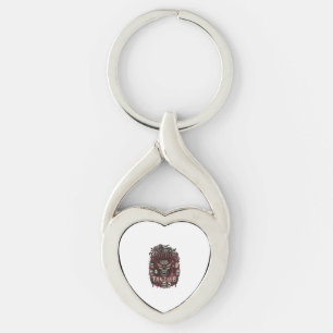 Horror Fan Club Halloween Demon Face Skulls Film R Key Ring