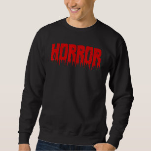Horror Fan Tees Fiendish Horror Text