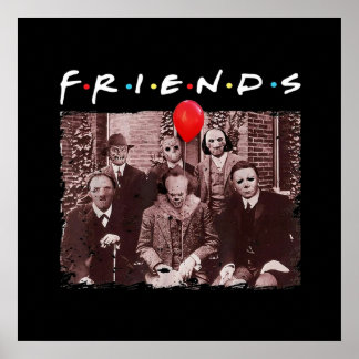 horror friends poster